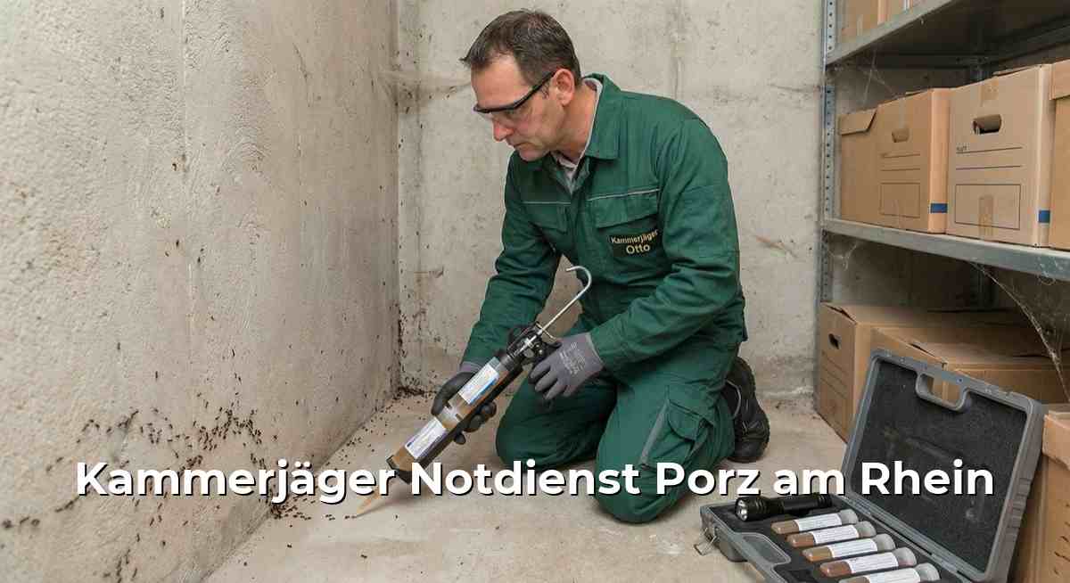 Kammerjäger Notdienst Porz am Rhein Nordrhein-Westfalen - 24/7 Notdienst, schnelle Hilfe bei Schädlingsbefall, Notfall Kammerjäger, Schädlingsbekämpfung Notdienst, professionelle Schädlingsbekämpfung, zertifizierte Experten