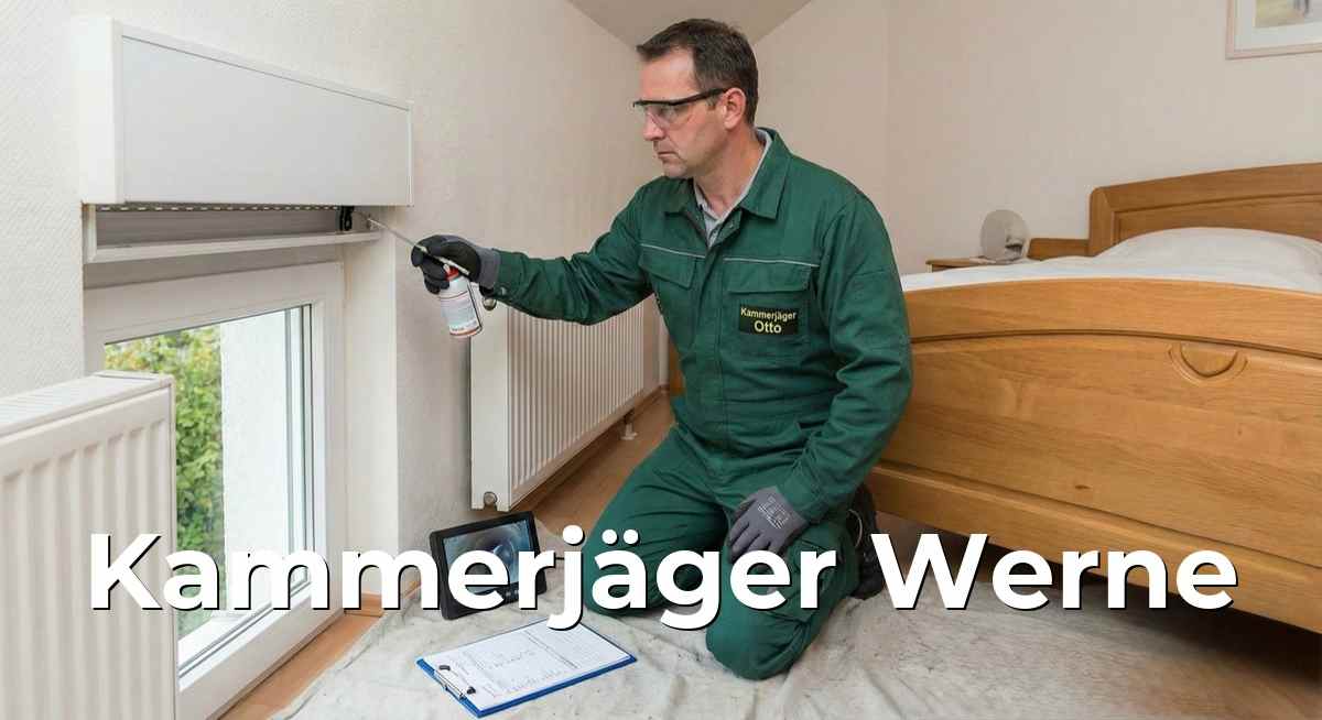 Kammerjäger Werne Nordrhein-Westfalen - Professionelle Schädlingsbekämpfung, Notdienst 24/7, zertifizierte Kammerjäger, Rattenbekämpfung, Mäusebekämpfung, Bettwanzenbekämpfung, Wespenbekämpfung, Kakerlakenbekämpfung, Ameisenbekämpfung